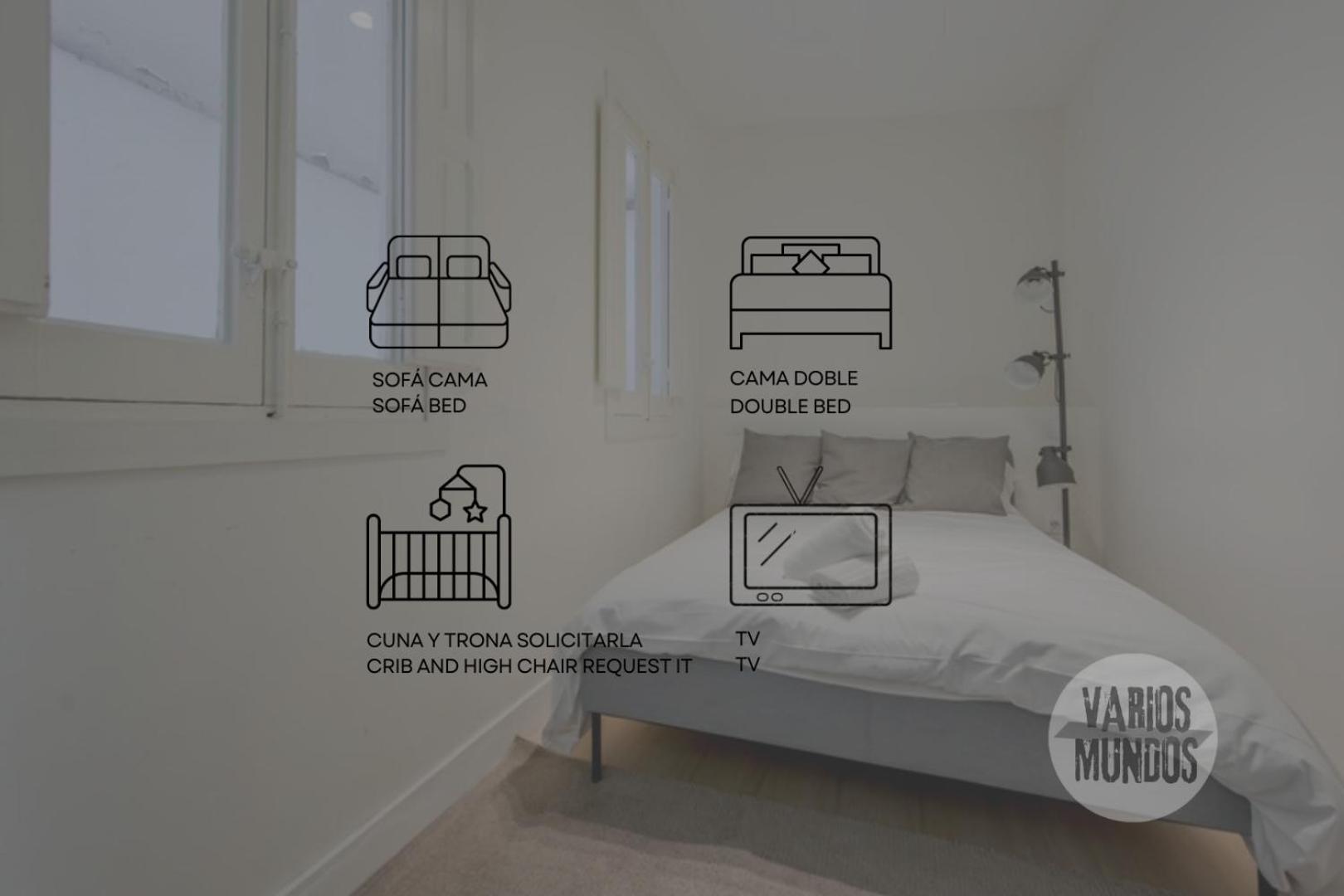 Appartement Nuevo Apt Para 7 Pax En Malasana - Gran Via E1 à Madrid Extérieur photo