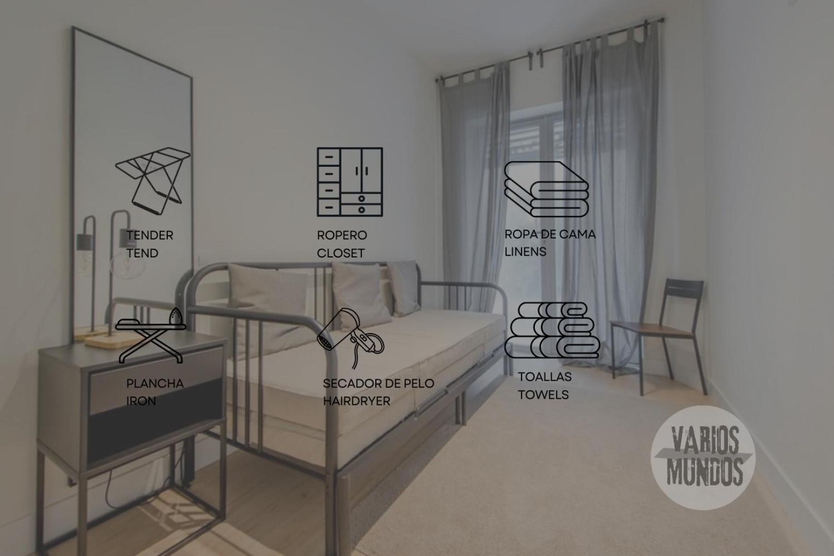 Appartement Nuevo Apt Para 7 Pax En Malasana - Gran Via E1 à Madrid Extérieur photo