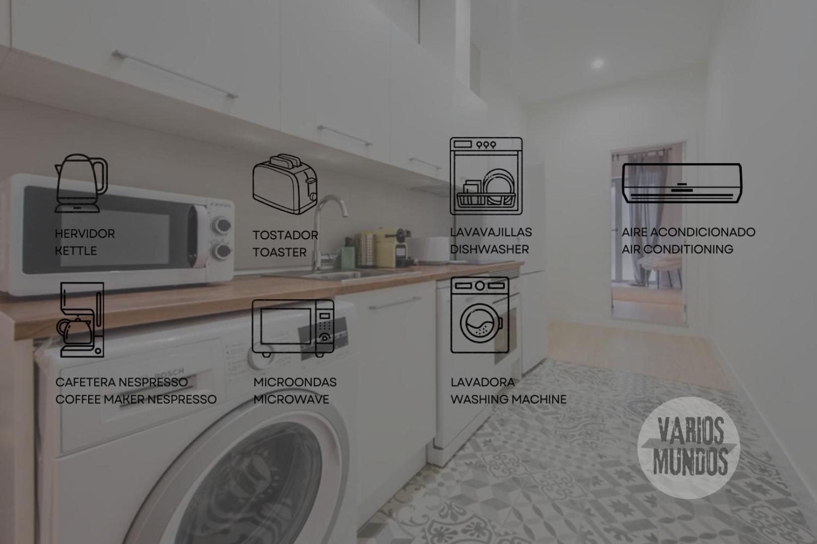 Appartement Nuevo Apt Para 7 Pax En Malasana - Gran Via E1 à Madrid Extérieur photo